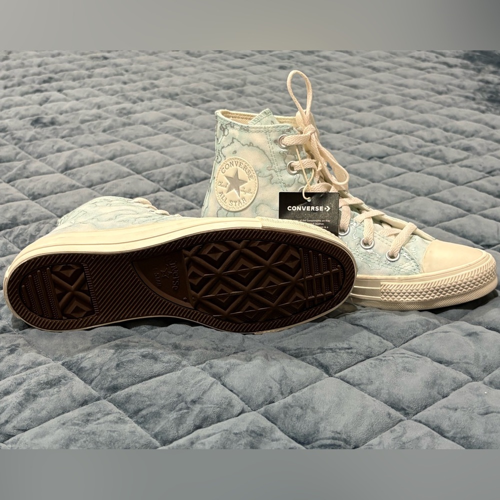 Converse Women's High-Top Sneakers - Cream - Picture 5 of 5